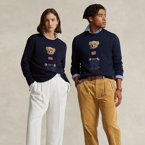 Polo Bear Cotton-Linen Jumper - Polo Ralph Lauren - Modalova