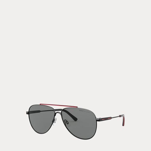 Striped Pilot Sunglasses - Polo Ralph Lauren - Modalova