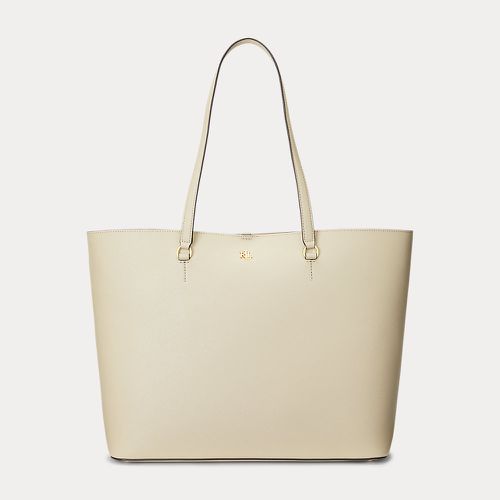 Crosshatch Leather Large Karly Tote - Lauren - Modalova