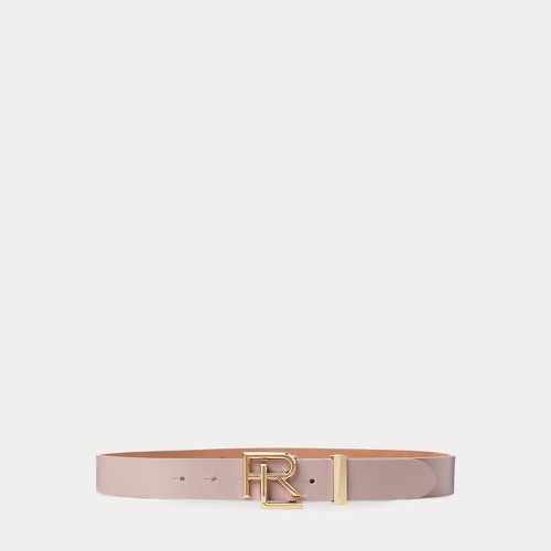 RL Box Leather Belt - Collection - Modalova