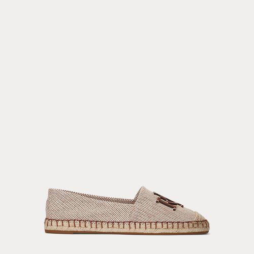 Cameryn III Canvas & Leather Espadrille - Lauren - Modalova