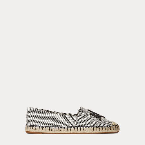 Cameryn III Canvas & Leather Espadrille - Lauren - Modalova