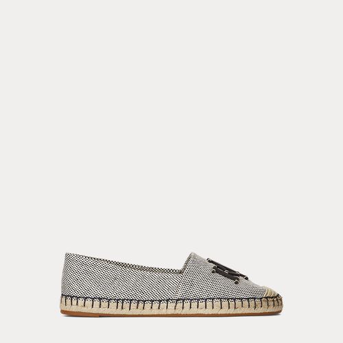 Cameryn III Canvas & Leather Espadrille - Lauren - Modalova