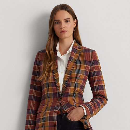 Cotton Madras Blazer - Lauren - Modalova