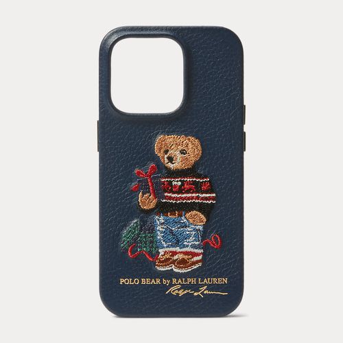 Polo Bear Leather iPhone 15 Case - Polo Ralph Lauren - Modalova