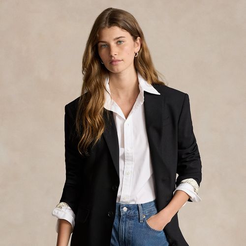 Blazer droit en laine stretch - Polo Ralph Lauren - Modalova