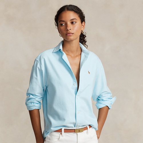 Relaxed Fit Cotton Oxford Shirt - Polo Ralph Lauren - Modalova