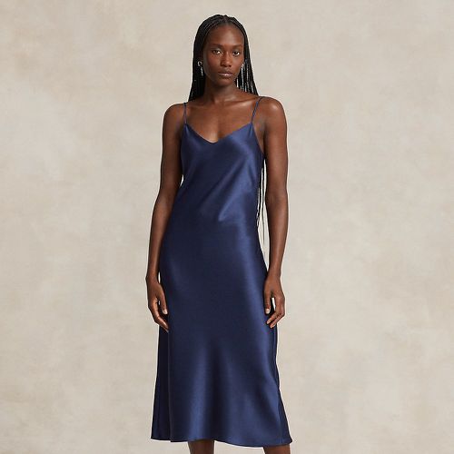 Double-Faced Satin Midi Slip Dress - Polo Ralph Lauren - Modalova