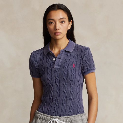Cable-Knit Polo Shirt - Polo Ralph Lauren - Modalova