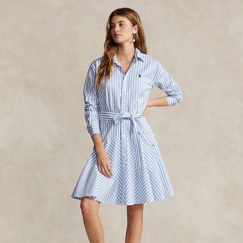 Striped Cotton Panelled Shirtdress - Polo Ralph Lauren - Modalova