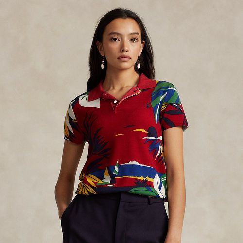 Knit Wool Graphic Polo Shirt - Polo Ralph Lauren - Modalova