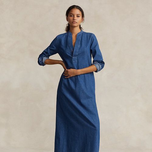 Cotton Twill Midi Dress - Polo Ralph Lauren - Modalova