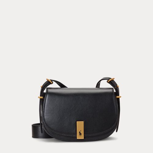 Polo ID Calfskin Mini Saddle Bag - Polo Ralph Lauren - Modalova