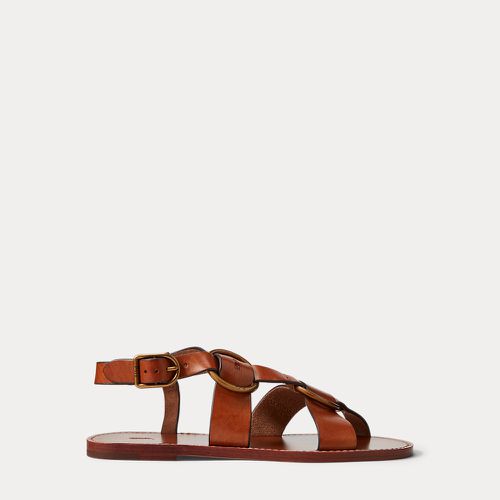 Double O-Ring Leather Sandal - Polo Ralph Lauren - Modalova