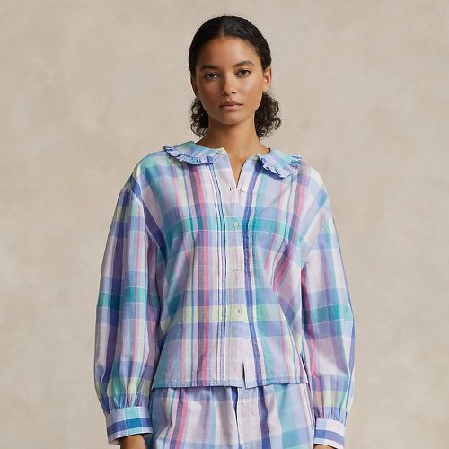 Plaid Cotton Long-Sleeve Pyjama Set - Polo Ralph Lauren - Modalova