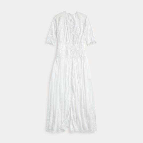 Lace-Trim Cotton Voile Dress - RRL - Modalova