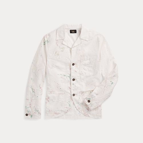 Paint-Splatter Linen-Cotton Work Jacket - RRL - Modalova