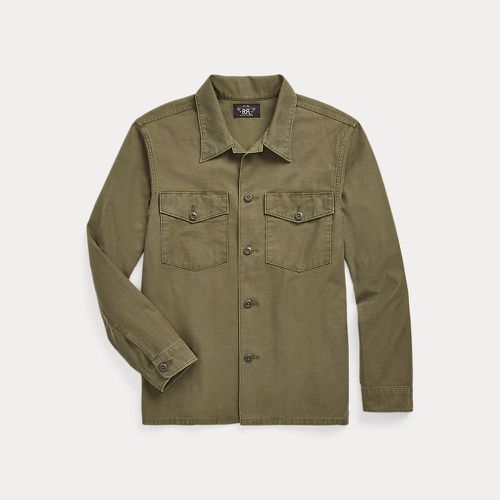 Reverse-Sateen Overshirt - RRL - Modalova