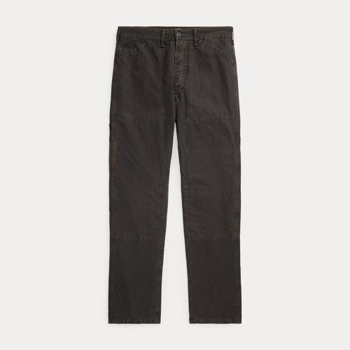 Straight Fit Cotton-Linen Trouser - RRL - Modalova