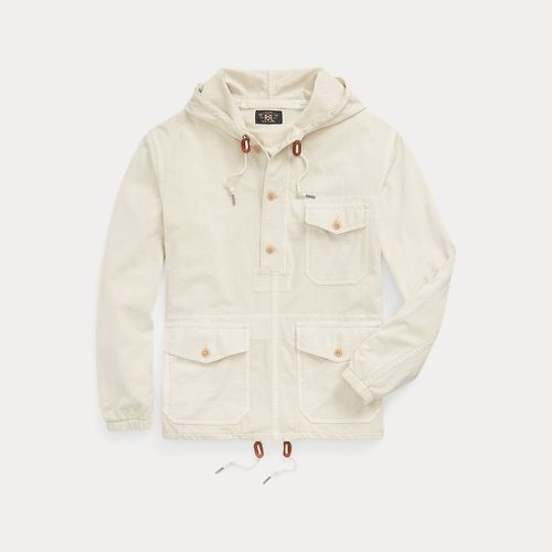 Garment-Dyed Jersey Popover Anorak - RRL - Modalova