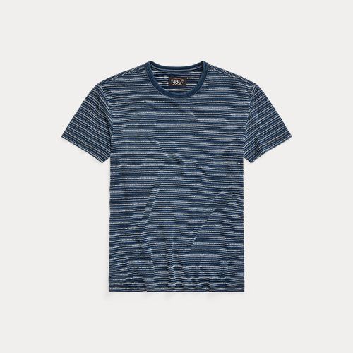 Indigo Striped Jersey T-Shirt - RRL - Modalova