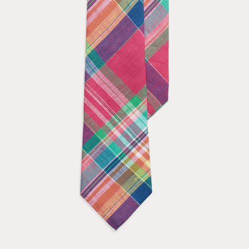 Plaid Linen Tie - Polo Ralph Lauren - Modalova