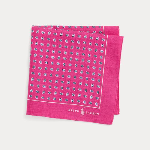 Pine-Print Linen Pocket Square - Polo Ralph Lauren - Modalova