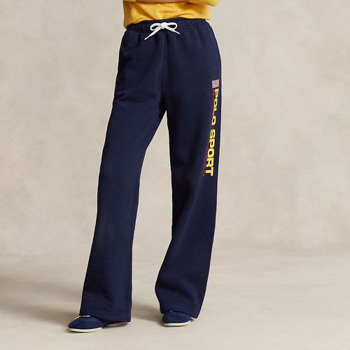 Fleece Wide-Leg Athletic Trouser - Polo Ralph Lauren - Modalova