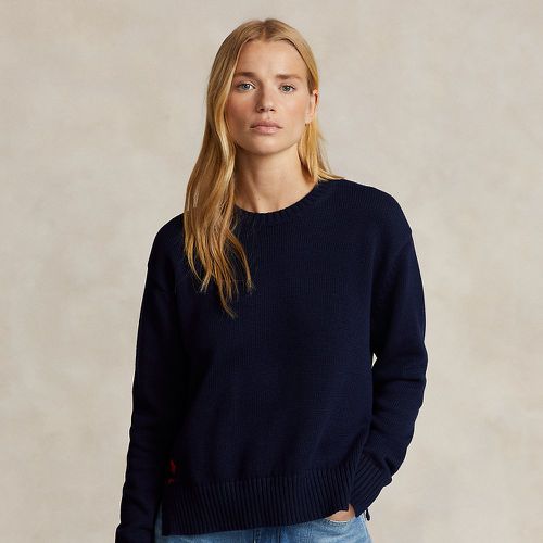 Cotton Crewneck Jumper - Polo Ralph Lauren - Modalova