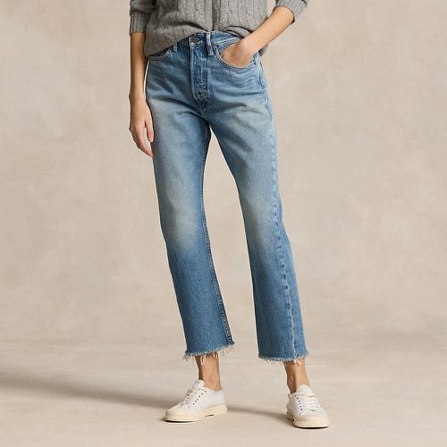 High-Rise Relaxed Straight Crop Jean - Polo Ralph Lauren - Modalova