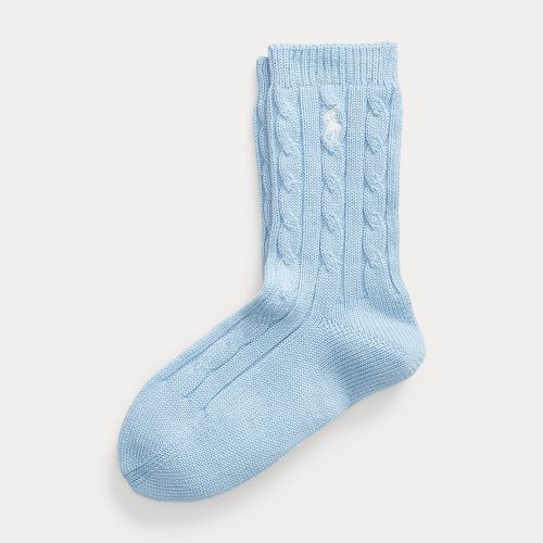 Cable-Knit Crew Socks - Polo Ralph Lauren - Modalova