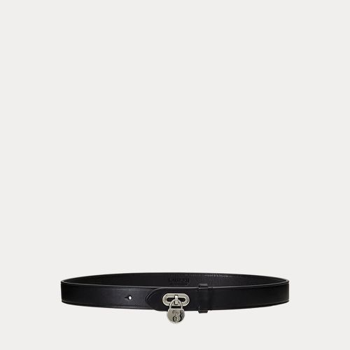 Padlock Leather Belt - Lauren - Modalova