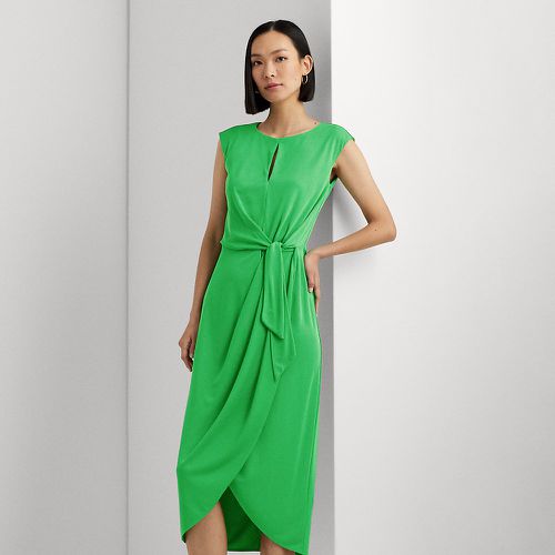 Stretch Jersey Tie-Front Dress - Lauren - Modalova