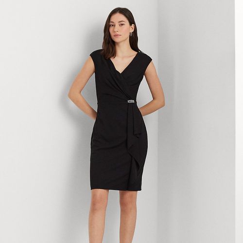 Jersey Cap-Sleeve Cocktail Dress - Lauren - Modalova