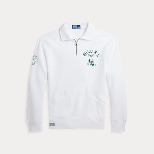Wimbledon Fleece Collared Sweatshirt - Polo Ralph Lauren - Modalova