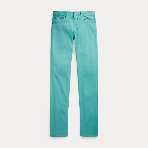 Slim Fit Stretch Linen-Cotton Jean - Purple Label - Modalova