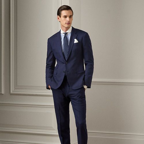 Kent Hand-Tailored Pinstripe Suit - Purple Label - Modalova