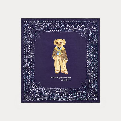 Polo Bear Cotton-Silk Scarf - Polo Ralph Lauren - Modalova