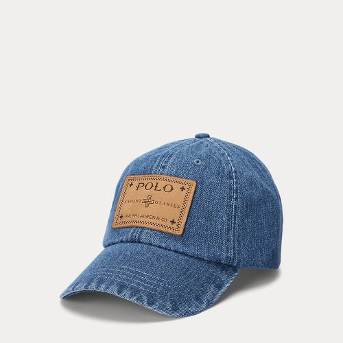 PRL x Naiomi Glasses Denim Ball Cap - Polo Ralph Lauren - Modalova