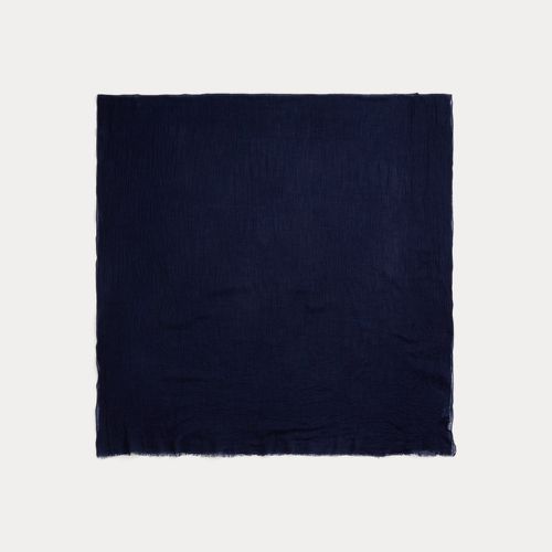 Fringe-Trim Wool Scarf - Polo Ralph Lauren - Modalova