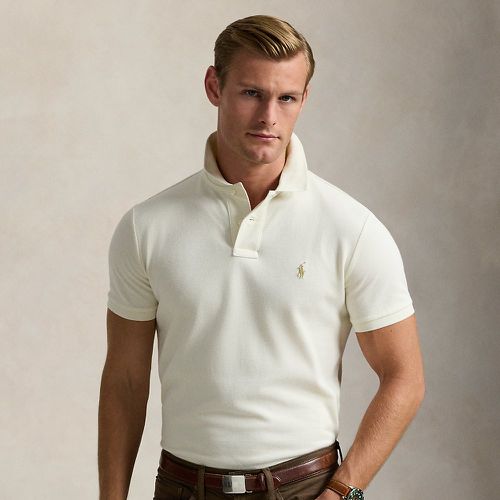 Custom Slim Fit Mesh Polo Shirt - Polo Ralph Lauren - Modalova