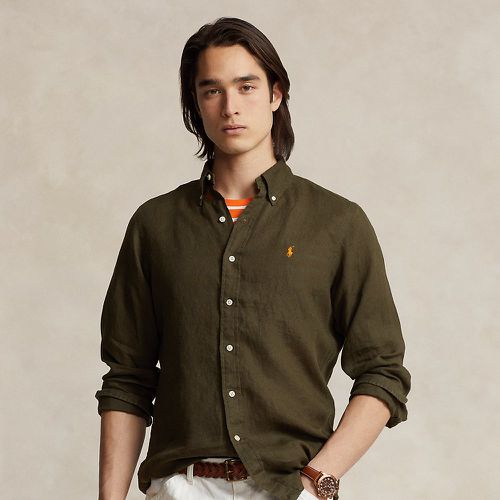 Slim Fit Linen Shirt - Polo Ralph Lauren - Modalova