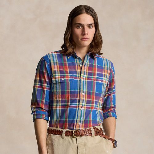 Custom Fit Plaid Shirt - Polo Ralph Lauren - Modalova