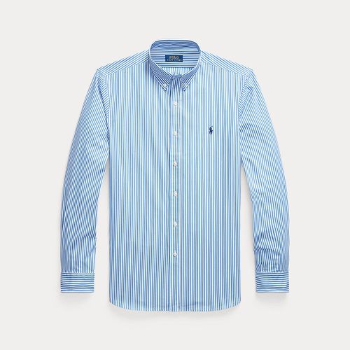 Custom Fit Striped Stretch Poplin Shirt - Polo Ralph Lauren - Modalova