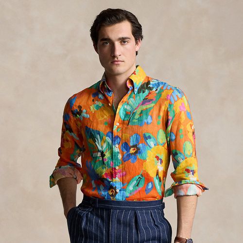 Classic Fit Floral-Print Linen Shirt - Polo Ralph Lauren - Modalova