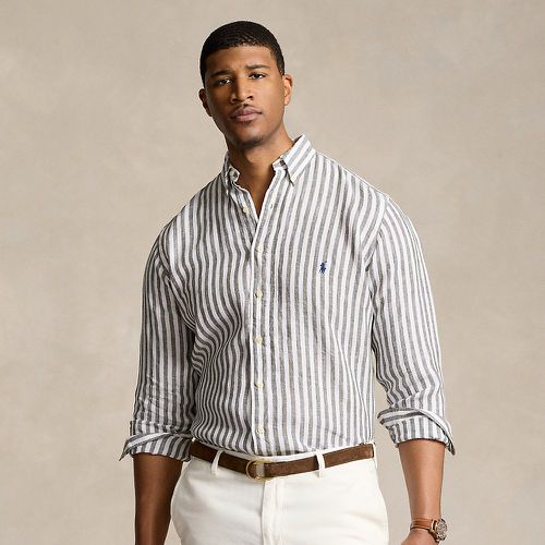 Big & Tall - Striped Linen Shirt - Big & Tall - Modalova