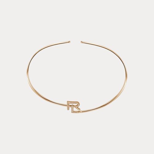 RL 18K Rose Gold & Diamond Necklace - Ralph Lauren - Modalova