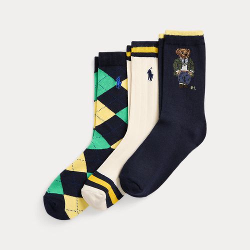 Polo Bear Crew Sock 3-Pack - Ralph Lauren - Modalova