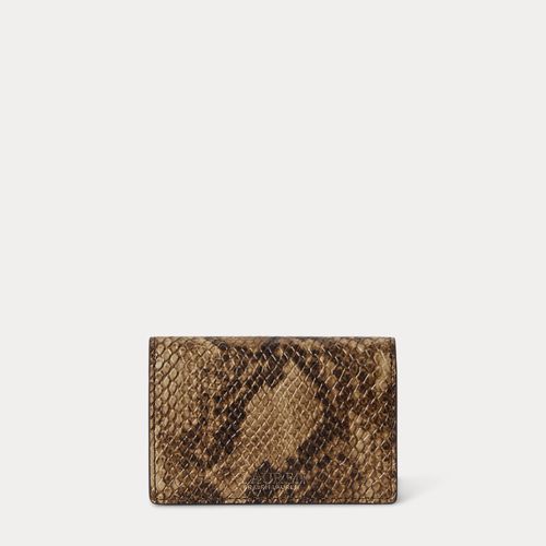 Python-Embossed Small Tasha Card Case - Lauren - Modalova