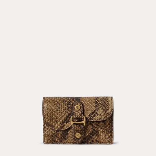 Python-Embossed Small Tasha Card Case - Lauren - Modalova